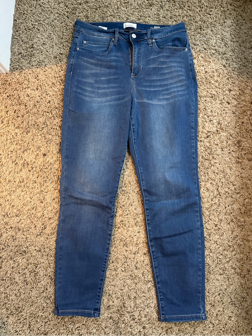 Nicole Miller Dark Blue Skinny Jeans